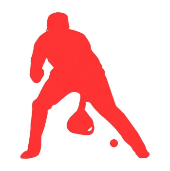 Samolepicí dekorace na vozidlo Baseball 006 levá (02 - světle červená) SAMOLEPKA NA AUTO, NÁLEPKA, FÓLIE, POLEP, TUNING, VLASTNÍ TEXT, TISK, AUTOSAMOLEPKY.cz, POLEPY, OBRÁZEK, LOGO, 3D STICKERS