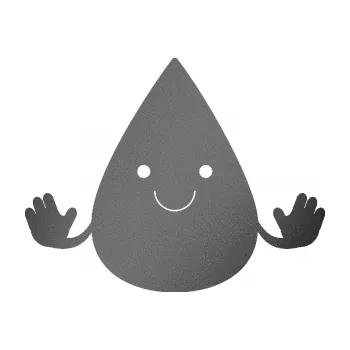 Samolepicí dekorace na vozidlo Kapka 001 veselá (41 - grafitová metalíza) SAMOLEPKA NA AUTO, NÁLEPKA, FÓLIE, POLEP, TUNING, VLASTNÍ TEXT, TISK, AUTOSAMOLEPKY.cz, POLEPY, OBRÁZEK, LOGO, 3D STICKERS