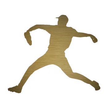 Samolepicí dekorace na vozidlo Baseball 019 levá (64 - škrábaný kov zlatý) SAMOLEPKA NA AUTO, NÁLEPKA, FÓLIE, POLEP, TUNING, VLASTNÍ TEXT, TISK, AUTOSAMOLEPKY.cz, POLEPY, OBRÁZEK, LOGO, 3D STICKERS