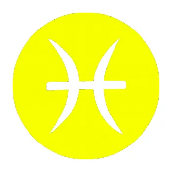 Samolepící dekorace Ryby 001 - horoskop (70 - Fluorescentní žlutá) SAMOLEPKA NA AUTO, NÁLEPKA, FÓLIE, POLEP, TUNING, VLASTNÍ TEXT, TISK, AUTOSAMOLEPKY.cz, POLEPY, OBRÁZEK, LOGO, 3D STICKERS