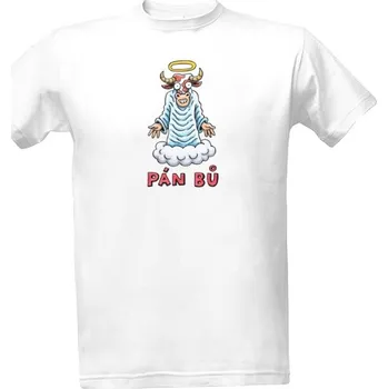 Pánská móda Tričko s potiskem Pán Bů pánské
