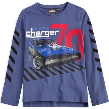 FAST & FURIOUS Chlapecké triko FAST&FURIOUS CHARGER modré Velikost: 116