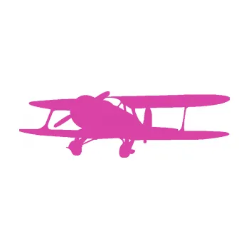 Polep vozidla SAMOLEPKA Letadlo 006 levá (16 - růžová) NA AUTO, NÁLEPKA, FÓLIE, POLEP, TUNING, VLASTNÍ TEXT, TISK, AUTOSAMOLEPKY.cz, POLEPY, OBRÁZEK, LOGO, SAMOLEPKY