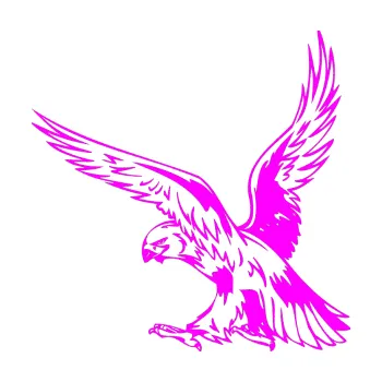 Samolepicí dekorace na vozidlo Predators 075 levá (72 - Fluorescentní růžová) SAMOLEPKA NA AUTO, NÁLEPKA, FÓLIE, POLEP, TUNING, VLASTNÍ TEXT, TISK, AUTOSAMOLEPKY.cz, POLEPY, OBRÁZEK, LOGO, 3D STICKERS