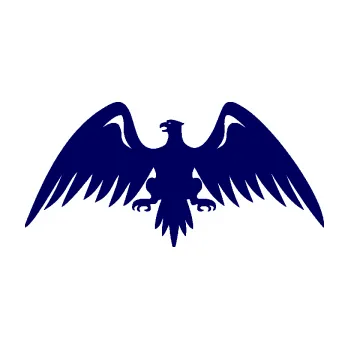 Samolepící dekorace Orlice 003 levá (23 - tmavě modrá) SAMOLEPKA NA AUTO, NÁLEPKA, FÓLIE, POLEP, TUNING, VLASTNÍ TEXT, TISK, AUTOSAMOLEPKY.cz, POLEPY, OBRÁZEK, LOGO, 3D STICKERS