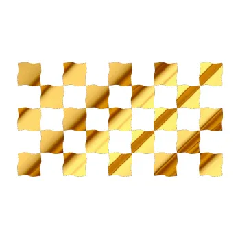 Polep vozidla SAMOLEPKA NA AUTO Šachovnice 004 (81 - chrom fólie zlatá zrcadlová) NÁLEPKA, FÓLIE, POLEP, TUNING, VLASTNÍ TEXT, TISK, AUTOSAMOLEPKY.cz, POLEPY, OBRÁZEK, LOGO, SAMOLEPKY