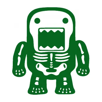 Autodoplněk Samolepka na auto Domo 010 skeleton (20 - tmavě zelená) NÁLEPKA, FÓLIE, POLEPY, TUNING, VLASTNÍ TEXT, TISK, AUTOSAMOLEPKY.cz, SAMOLEPKY, OBRÁZEK, LOGO, VÝROBA, PRODEJ