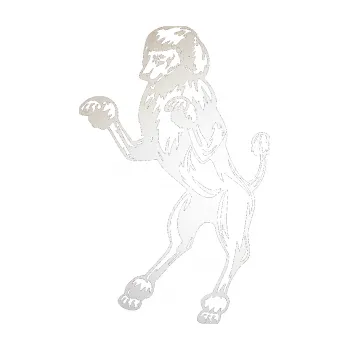 Polep vozidla SAMOLEPKA Pes 023 levá Pudl (82 - odrazková reflexní bílá) NA AUTO, NÁLEPKA, FÓLIE, POLEP, TUNING, VLASTNÍ TEXT, TISK, AUTOSAMOLEPKY.cz, POLEPY, OBRÁZEK, LOGO, SAMOLEPKY