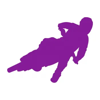 Samolepící dekorace Motorka 023 levá motokros (14 - fialová) SAMOLEPKA NA AUTO, NÁLEPKA, FÓLIE, POLEP, TUNING, VLASTNÍ TEXT, TISK, AUTOSAMOLEPKY.cz, POLEPY, OBRÁZEK, LOGO, 3D STICKERS