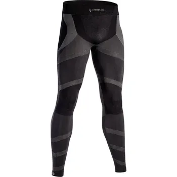Pánské termoprádlo Dlouhé pánské funkční kalhoty IRON-IC - černo-šedá Barva: Černá, Velikost: S/M