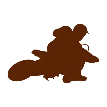 Samolepící dekorace Motorka 005 pravá motokros (15 - hnědá) SAMOLEPKA NA AUTO, NÁLEPKA, FÓLIE, POLEP, TUNING, VLASTNÍ TEXT, TISK, AUTOSAMOLEPKY.cz, POLEPY, OBRÁZEK, LOGO, 3D STICKERS