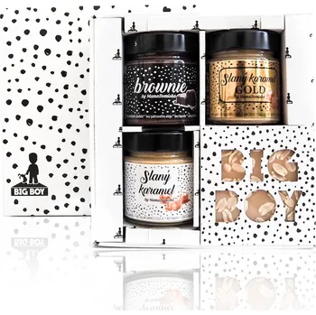 Big Boy @mamadomisha Full Pack 3 x 250 g + čokoláda 100 g
