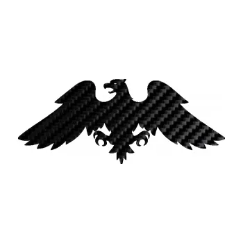 Samolepící dekorace SAMOLEPKA Orlice 002 levá (50 - 3D karbon černý) NA AUTO, NÁLEPKA, FÓLIE, POLEP, TUNING, VLASTNÍ TEXT, TISK, AUTOSAMOLEPKY.cz, POLEPY, OBRÁZEK, LOGO, SAMOLEPKY