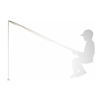 Polep vozidla SAMOLEPKA Rybář 011 levá chlapec s prutem (82 - odrazková reflexní bílá) NA AUTO, NÁLEPKA, FÓLIE, POLEP, TUNING, VLASTNÍ TEXT, TISK, AUTOSAMOLEPKY.cz, POLEPY, OBRÁZEK, LOGO, SAMOLEPKY