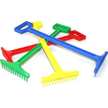 Zahrada Rappa Hrábě na písek 43,5 cm 4 barvy