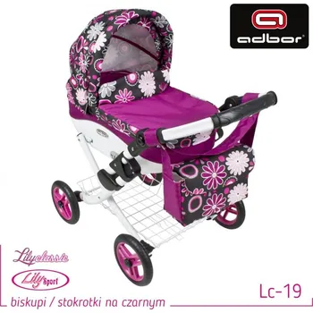 Kočárek pro panenku Kočárek pro panenky Adbor Lily Lc-19