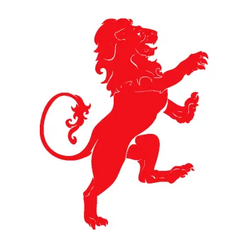 Samolepící dekorace SAMOLEPKA Lev heraldika 004 pravá (10 - červená) NA AUTO, NÁLEPKA, FÓLIE, POLEP, TUNING, VLASTNÍ TEXT, TISK, AUTOSAMOLEPKY.cz, POLEPY, OBRÁZEK, LOGO, SAMOLEPKY