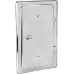 Nerez komínová dvířka dvojitá 225x370 mm