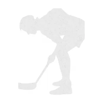 Samolepicí dekorace na vozidlo Florbal 004 levá (84 - Ultra Metalic bílá) SAMOLEPKA NA AUTO, NÁLEPKA, FÓLIE, POLEP, TUNING, VLASTNÍ TEXT, TISK, AUTOSAMOLEPKY.cz, POLEPY, OBRÁZEK, LOGO, 3D STICKERS