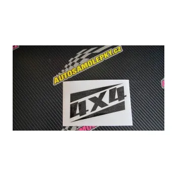 Polep vozidla SAMOLEPKA 4x4 varianta 014 (10 - červená) NA AUTO, NÁLEPKA, FÓLIE, POLEP, TUNING, VLASTNÍ TEXT, TISK, AUTOSAMOLEPKY.cz, POLEPY, OBRÁZEK, LOGO, SAMOLEPKY