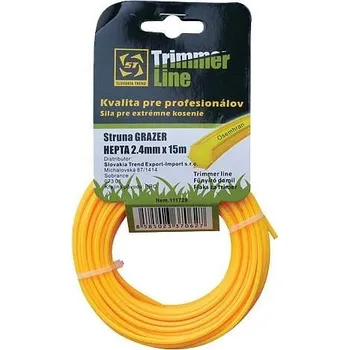 Struna do sekačky Struna GRAZER d 3/15 m žl. hvězda