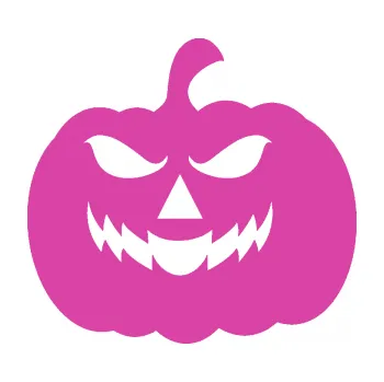 Samolepící dekorace SAMOLEPKA Halloween 018 levá dýně (16 - růžová) NA AUTO, NÁLEPKA, FÓLIE, POLEP, TUNING, VLASTNÍ TEXT, TISK, AUTOSAMOLEPKY.cz, POLEPY, OBRÁZEK, LOGO, SAMOLEPKY