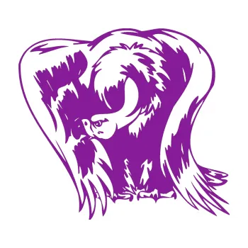 Samolepicí dekorace na vozidlo Predators 083 levá sup (14 - fialová) SAMOLEPKA NA AUTO, NÁLEPKA, FÓLIE, POLEP, TUNING, VLASTNÍ TEXT, TISK, AUTOSAMOLEPKY.cz, POLEPY, OBRÁZEK, LOGO, 3D STICKERS