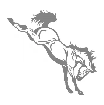Samolepící dekorace SAMOLEPKA Kůň 052 pravá vykopává zadní nohy (17 - šedá) NA AUTO, NÁLEPKA, FÓLIE, POLEP, TUNING, VLASTNÍ TEXT, TISK, AUTOSAMOLEPKY.cz, POLEPY, OBRÁZEK, LOGO, SAMOLEPKY