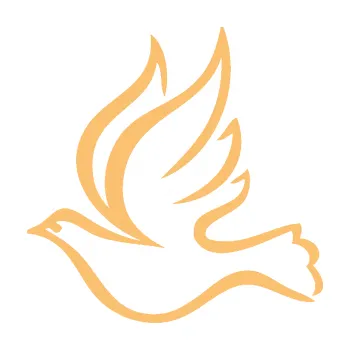 Samolepicí dekorace na vozidlo Holubička 001 levá (08 - béžová) SAMOLEPKA NA AUTO, NÁLEPKA, FÓLIE, POLEP, TUNING, VLASTNÍ TEXT, TISK, AUTOSAMOLEPKY.cz, POLEPY, OBRÁZEK, LOGO, 3D STICKERS