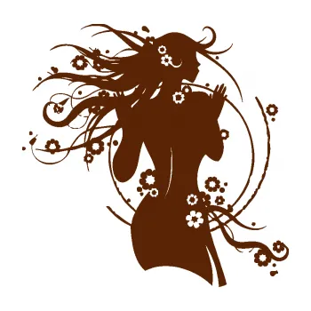 Samolepící dekorace Interiér 009 pravá žena (15 - hnědá) SAMOLEPKA NA AUTO, NÁLEPKA, FÓLIE, POLEP, TUNING, VLASTNÍ TEXT, TISK, AUTOSAMOLEPKY.cz, POLEPY, OBRÁZEK, LOGO, 3D STICKERS