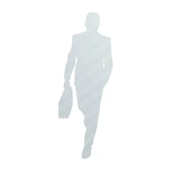 Samolepící dekorace SAMOLEPKA Byznysmen 001 levá (51 - 3D karbon bílý) NA AUTO, NÁLEPKA, FÓLIE, POLEP, TUNING, VLASTNÍ TEXT, TISK, AUTOSAMOLEPKY.cz, POLEPY, OBRÁZEK, LOGO, SAMOLEPKY