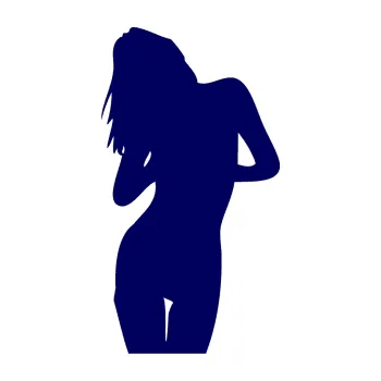 Polep vozidla Erotická žena 001 levá (23 - tmavě modrá) SAMOLEPKA NA AUTO, NÁLEPKA, FÓLIE, POLEP, TUNING, VLASTNÍ TEXT, TISK, AUTOSAMOLEPKY.cz, POLEPY, OBRÁZEK, LOGO, 3D STICKERS