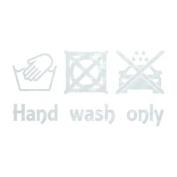 Polep vozidla SAMOLEPKA Hand wash only nápis (51 - 3D karbon bílý) NA AUTO, NÁLEPKA, FÓLIE, POLEP, TUNING, VLASTNÍ TEXT, TISK, AUTOSAMOLEPKY.cz, POLEPY, OBRÁZEK, LOGO, SAMOLEPKY