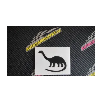 Samolepící dekorace SAMOLEPKA Brontosaurus 001 levá (10 - červená) NA AUTO, NÁLEPKA, FÓLIE, POLEP, TUNING, VLASTNÍ TEXT, TISK, AUTOSAMOLEPKY.cz, POLEPY, OBRÁZEK, LOGO, SAMOLEPKY