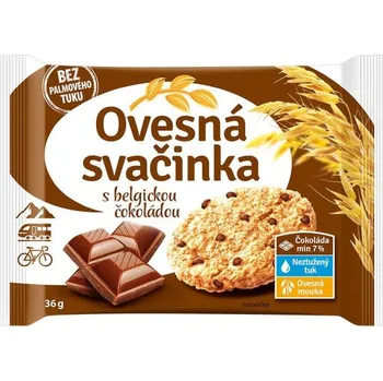 Ovesná svačinka s BELGICKOU ČOKOLÁDOU 40g