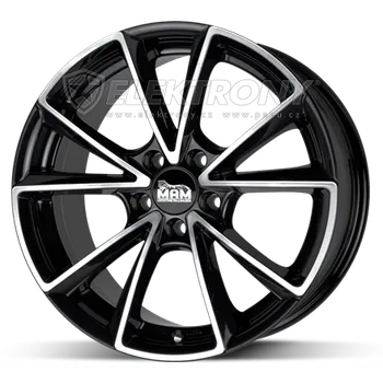 Disk MAM A5 Black 8,5x20 5x112 ET30
