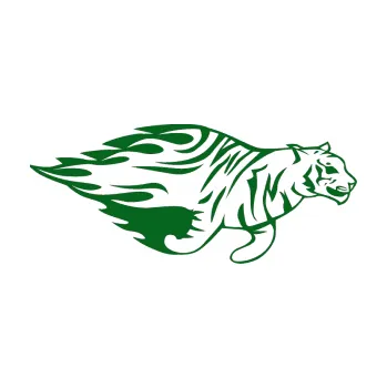 Samolepicí dekorace na vozidlo Animal flames 021 pravá tygr (20 - tmavě zelená) SAMOLEPKA NA AUTO, NÁLEPKA, FÓLIE, POLEP, TUNING, VLASTNÍ TEXT, TISK, AUTOSAMOLEPKY.cz, POLEPY, OBRÁZEK, LOGO, 3D STICKERS