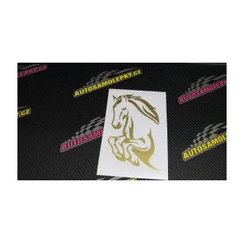 Samolepící dekorace Kůň 031 levá skok (17 - šedá) SAMOLEPKA NA AUTO, NÁLEPKA, FÓLIE, POLEP, TUNING, VLASTNÍ TEXT, TISK, AUTOSAMOLEPKY.cz, POLEPY, OBRÁZEK, LOGO, 3D STICKERS