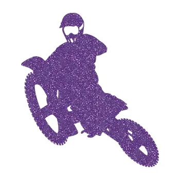 Samolepící dekorace SAMOLEPKA Motorka 004 levá motokros (87 - Ultra Metalic fialová) NA AUTO, NÁLEPKA, FÓLIE, POLEP, TUNING, VLASTNÍ TEXT, TISK, AUTOSAMOLEPKY.cz, POLEPY, OBRÁZEK, LOGO, SAMOLEPKY