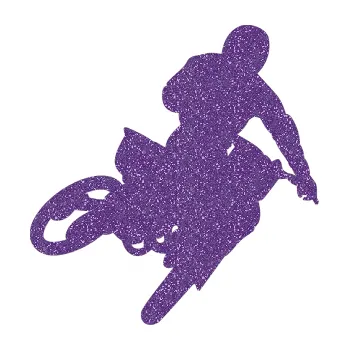 Samolepící dekorace SAMOLEPKA Motorka 025 pravá motokros (87 - Ultra Metalic fialová) NA AUTO, NÁLEPKA, FÓLIE, POLEP, TUNING, VLASTNÍ TEXT, TISK, AUTOSAMOLEPKY.cz, POLEPY, OBRÁZEK, LOGO, SAMOLEPKY