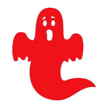 Samolepící dekorace SAMOLEPKA Duch 006 levá (10 - červená) NA AUTO, NÁLEPKA, FÓLIE, POLEP, TUNING, VLASTNÍ TEXT, TISK, AUTOSAMOLEPKY.cz, POLEPY, OBRÁZEK, LOGO, SAMOLEPKY