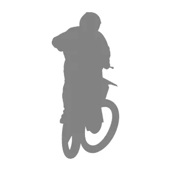 Samolepící dekorace Motorka 018 pravá motokros (17 - šedá) SAMOLEPKA NA AUTO, NÁLEPKA, FÓLIE, POLEP, TUNING, VLASTNÍ TEXT, TISK, AUTOSAMOLEPKY.cz, POLEPY, OBRÁZEK, LOGO, 3D STICKERS