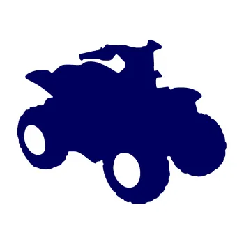 Samolepící dekorace SAMOLEPKA Čtyřkolka 001 pravá (23 - tmavě modrá) NA AUTO, NÁLEPKA, FÓLIE, POLEP, TUNING, VLASTNÍ TEXT, TISK, AUTOSAMOLEPKY.cz, POLEPY, OBRÁZEK, LOGO, SAMOLEPKY