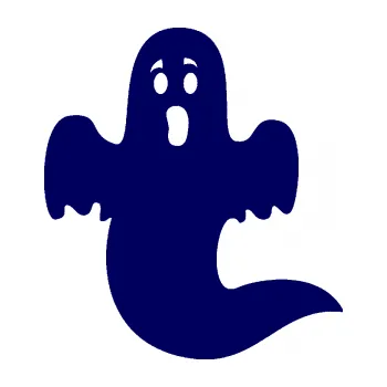 Samolepící dekorace SAMOLEPKA Duch 006 levá (23 - tmavě modrá) NA AUTO, NÁLEPKA, FÓLIE, POLEP, TUNING, VLASTNÍ TEXT, TISK, AUTOSAMOLEPKY.cz, POLEPY, OBRÁZEK, LOGO, SAMOLEPKY