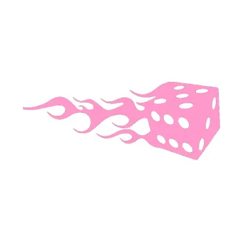 Samolepicí dekorace na vozidlo Kostky 002 pravá (24 - světle růžová) SAMOLEPKA NA AUTO, NÁLEPKA, FÓLIE, POLEP, TUNING, VLASTNÍ TEXT, TISK, AUTOSAMOLEPKY.cz, POLEPY, OBRÁZEK, LOGO, 3D STICKERS