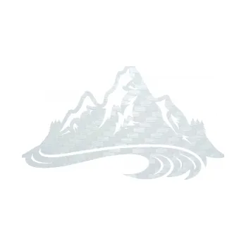 Samolepící dekorace SAMOLEPKA Krajina hory 008 pravá (51 - 3D karbon bílý) NA AUTO, NÁLEPKA, FÓLIE, POLEP, TUNING, VLASTNÍ TEXT, TISK, AUTOSAMOLEPKY.cz, POLEPY, OBRÁZEK, LOGO, SAMOLEPKY
