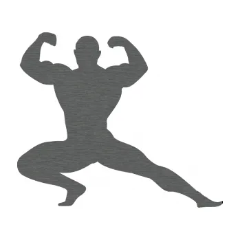 Polep vozidla Kulturista 015 pravá (62 - škrábaný titan) SAMOLEPKA NA AUTO, NÁLEPKA, FÓLIE, POLEP, TUNING, VLASTNÍ TEXT, TISK, AUTOSAMOLEPKY.cz, POLEPY, OBRÁZEK, LOGO, 3D STICKERS