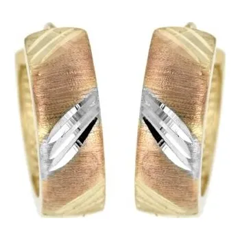 Náušnice Zlatnictví U Kostela Zlaté zdobené kroužky 5105 511421201