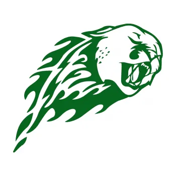 Samolepicí dekorace na vozidlo Animal flames 083 pravá puma (20 - tmavě zelená) SAMOLEPKA NA AUTO, NÁLEPKA, FÓLIE, POLEP, TUNING, VLASTNÍ TEXT, TISK, AUTOSAMOLEPKY.cz, POLEPY, OBRÁZEK, LOGO, 3D STICKERS