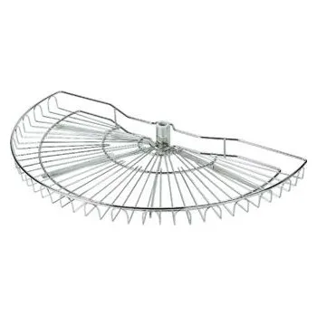 Kuchyňská skříňka VS COR Wheel Pro otočný koš délka 750 mm, ocel stříbrná RAL 9006